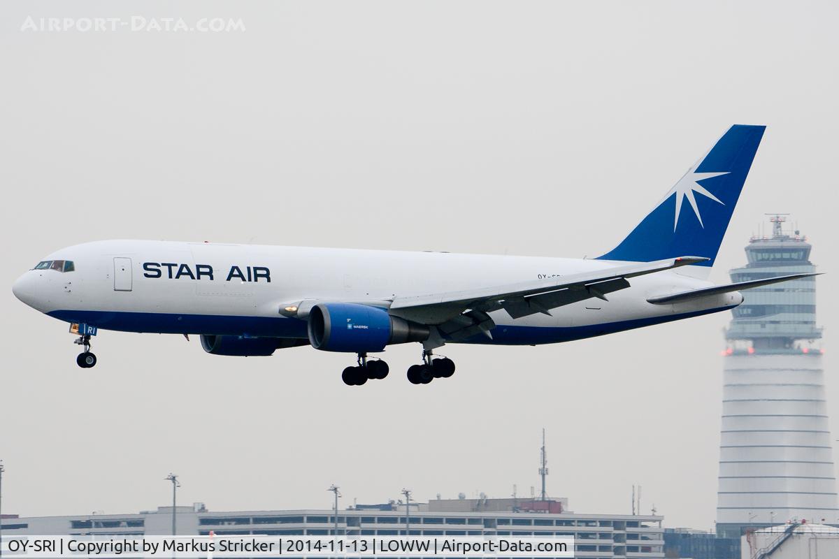 OY-SRI, 1993 Boeing B767-25EBDSF C/N 27193, Boeing 767F