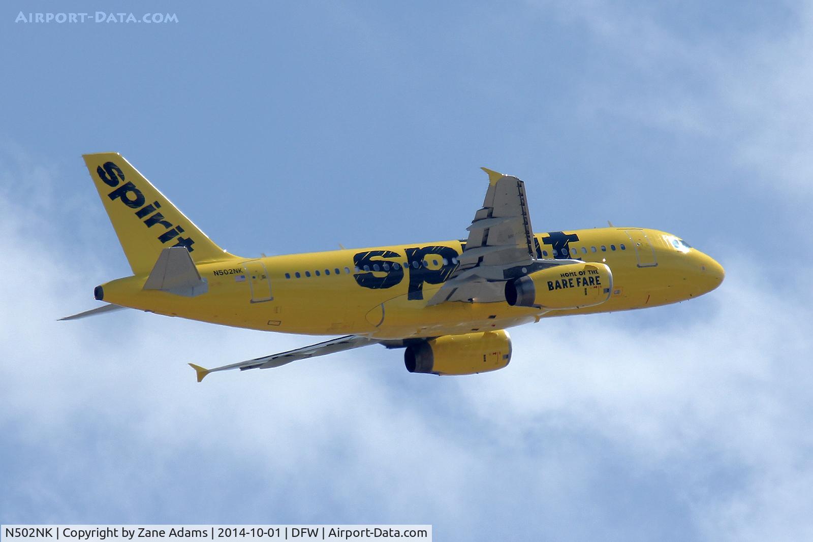 N502NK, 2005 Airbus A319-132 C/N 2433, New Spirit 