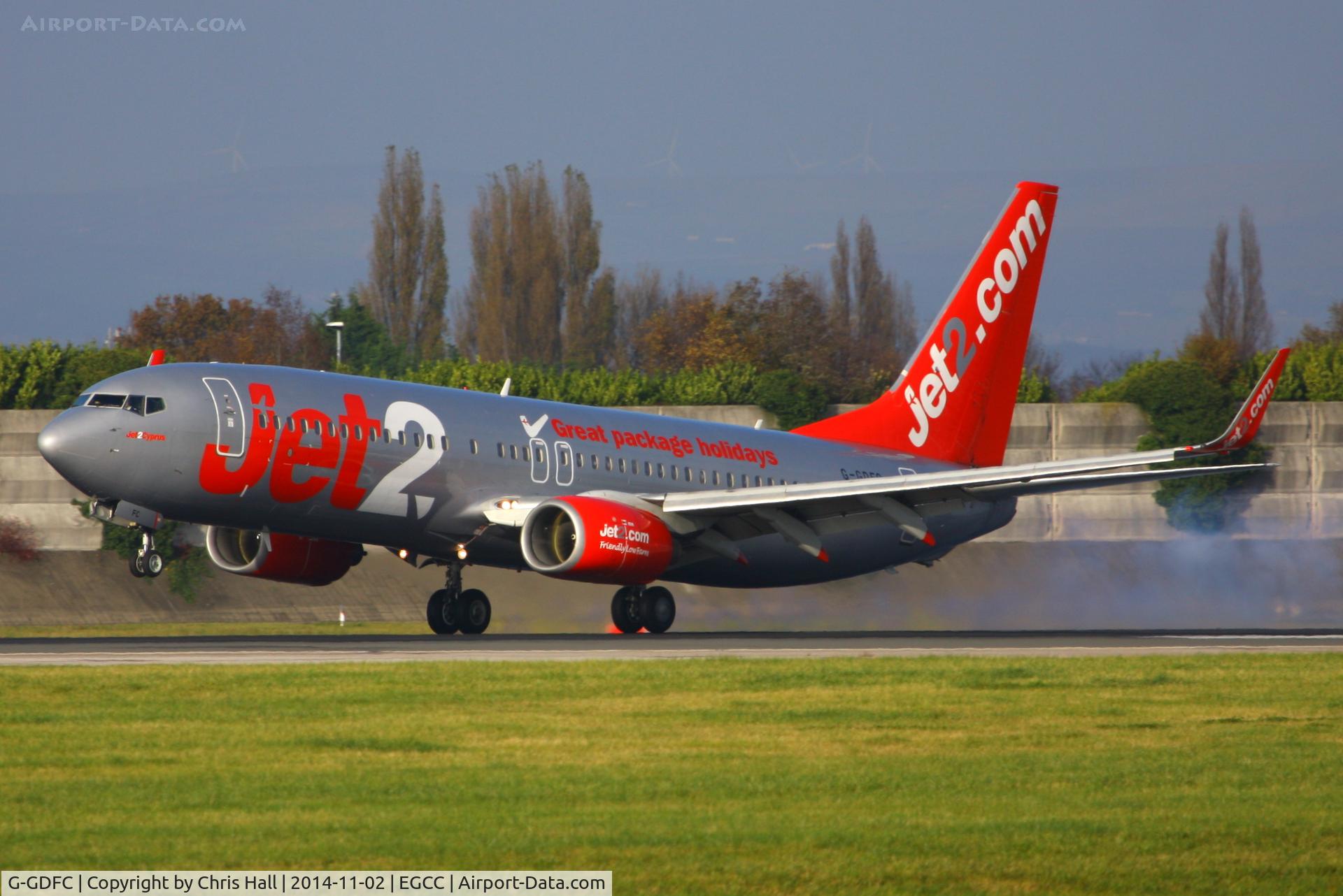 G-GDFC, 1998 Boeing 737-8K2 C/N 28375, Jet2