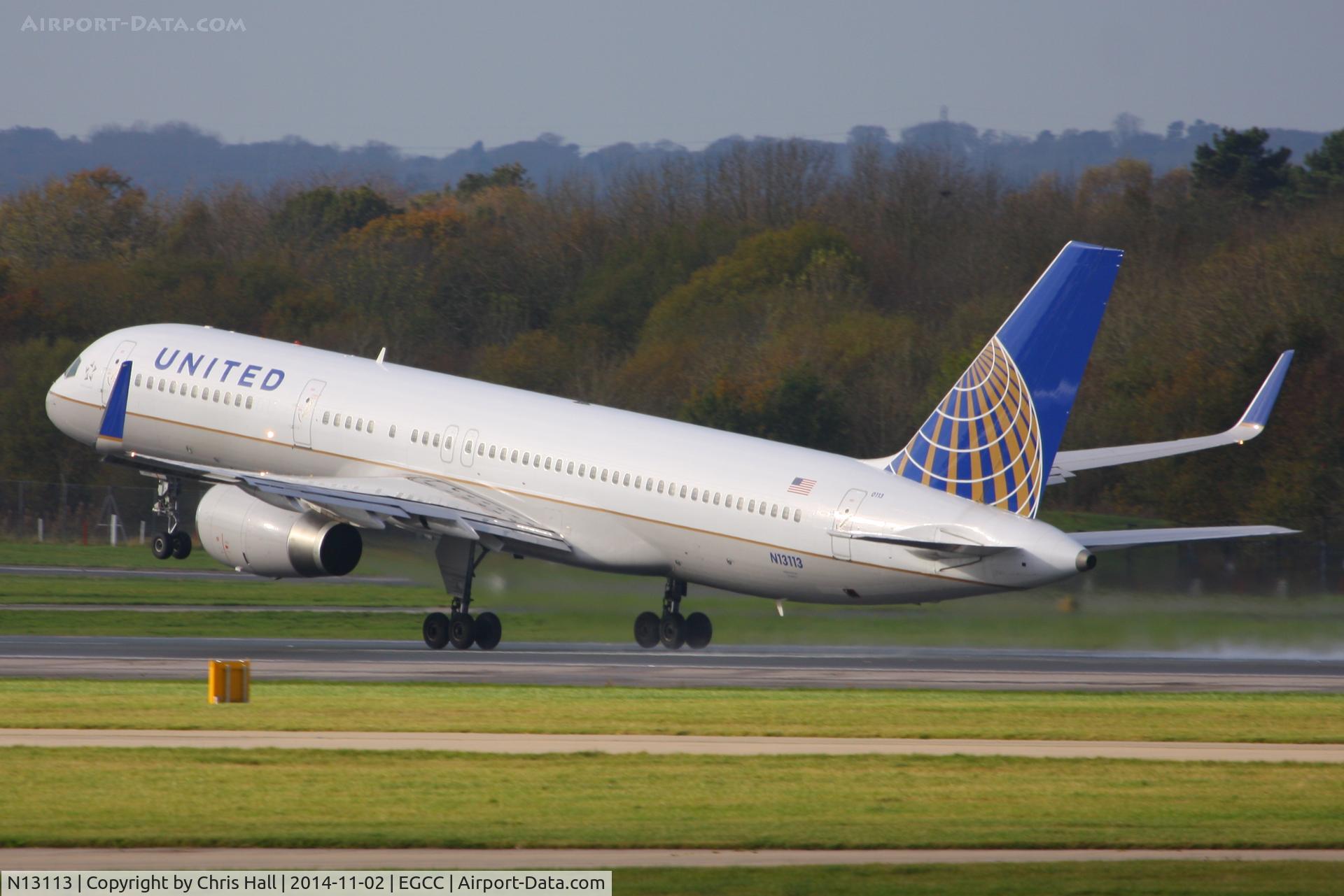 N13113, 1995 Boeing 757-224 C/N 27555, United