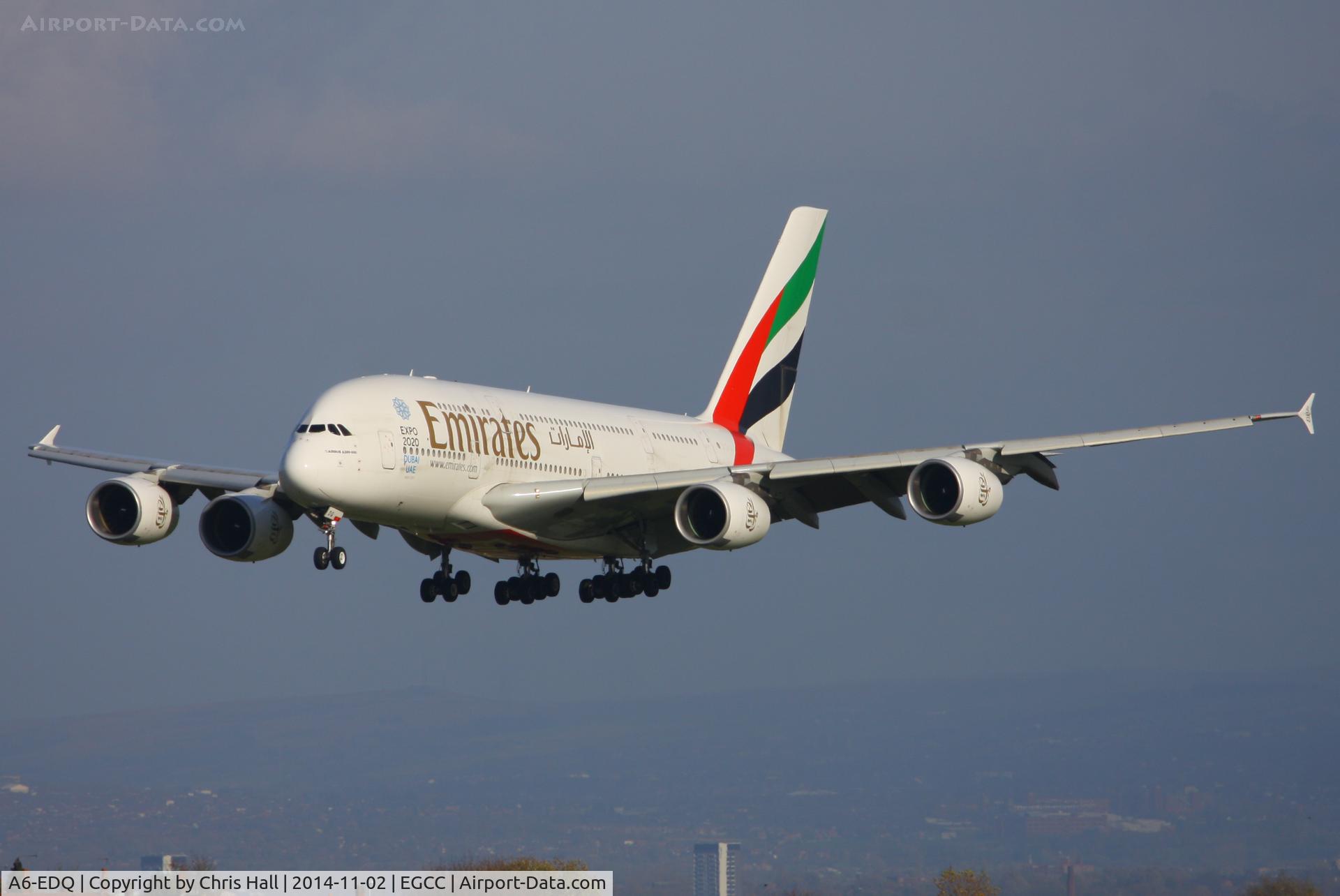 A6-EDQ, 2011 Airbus A380-861 C/N 080, Emirates