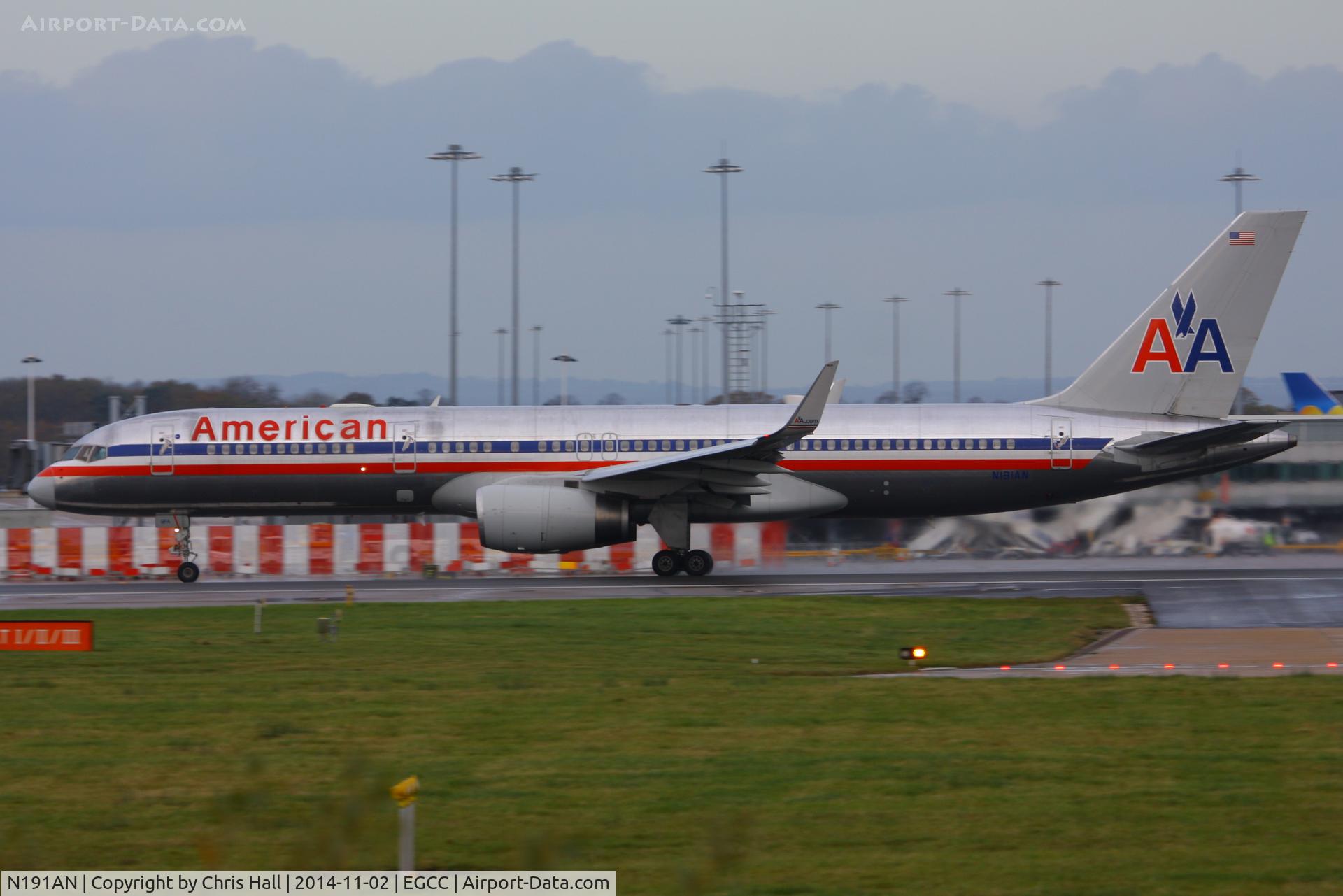 N191AN, 2001 Boeing 757-223 C/N 32385, American Airlines