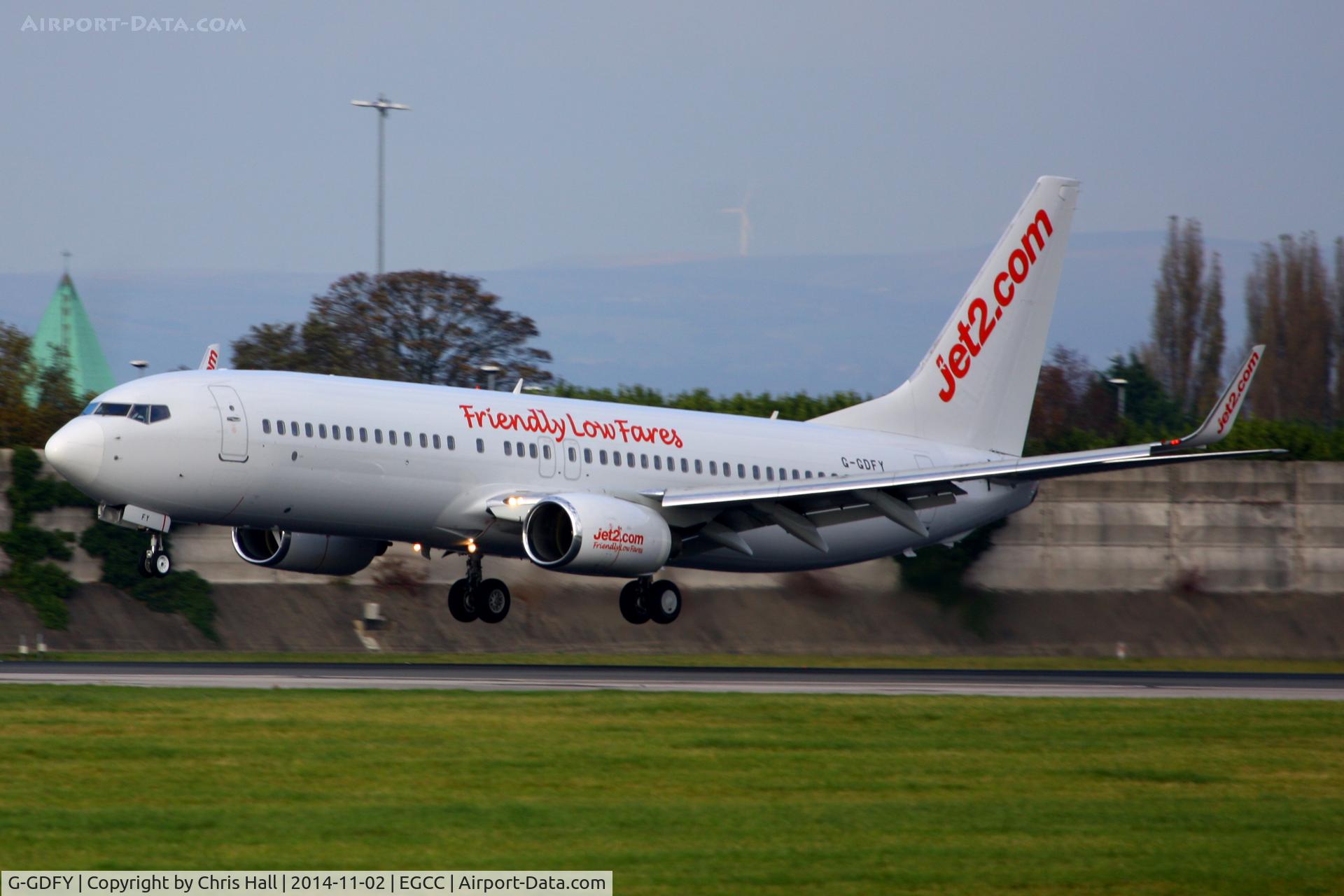 G-GDFY, 2001 Boeing 737-86Q C/N 30278, Jet2