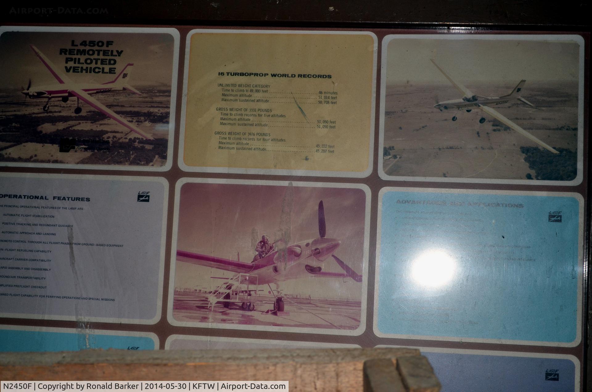 N2450F, LTV L450F C/N 002, L450F, Vintage Flight Museum