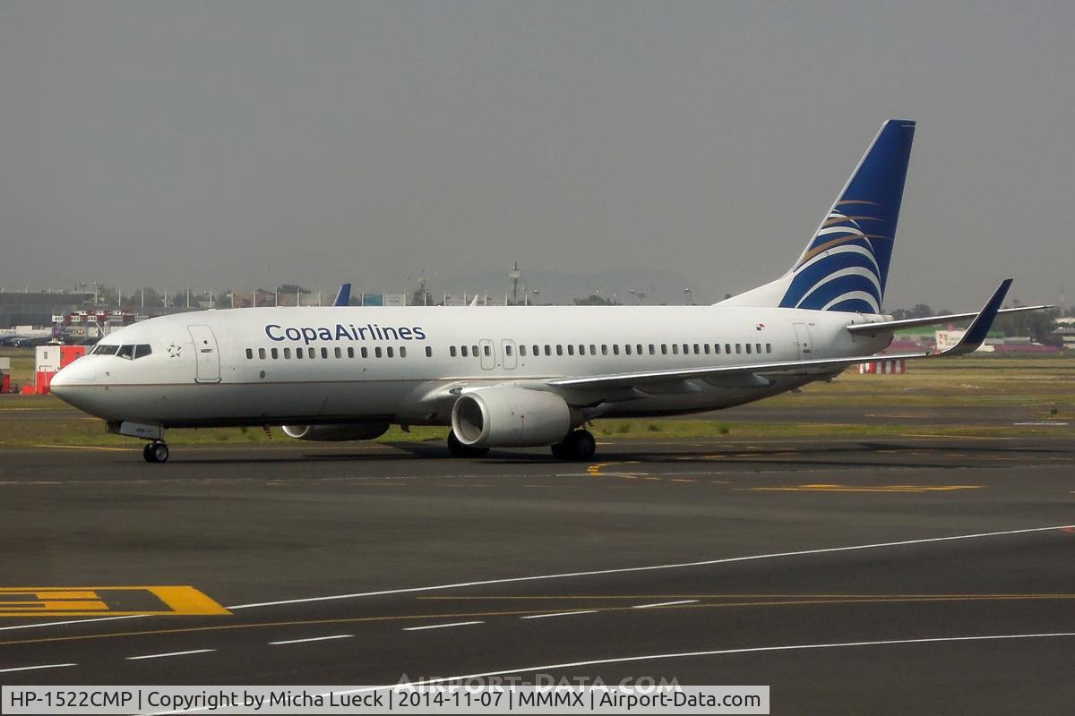 HP-1522CMP, 2003 Boeing 737-8V3 C/N 33709, At Mexico City