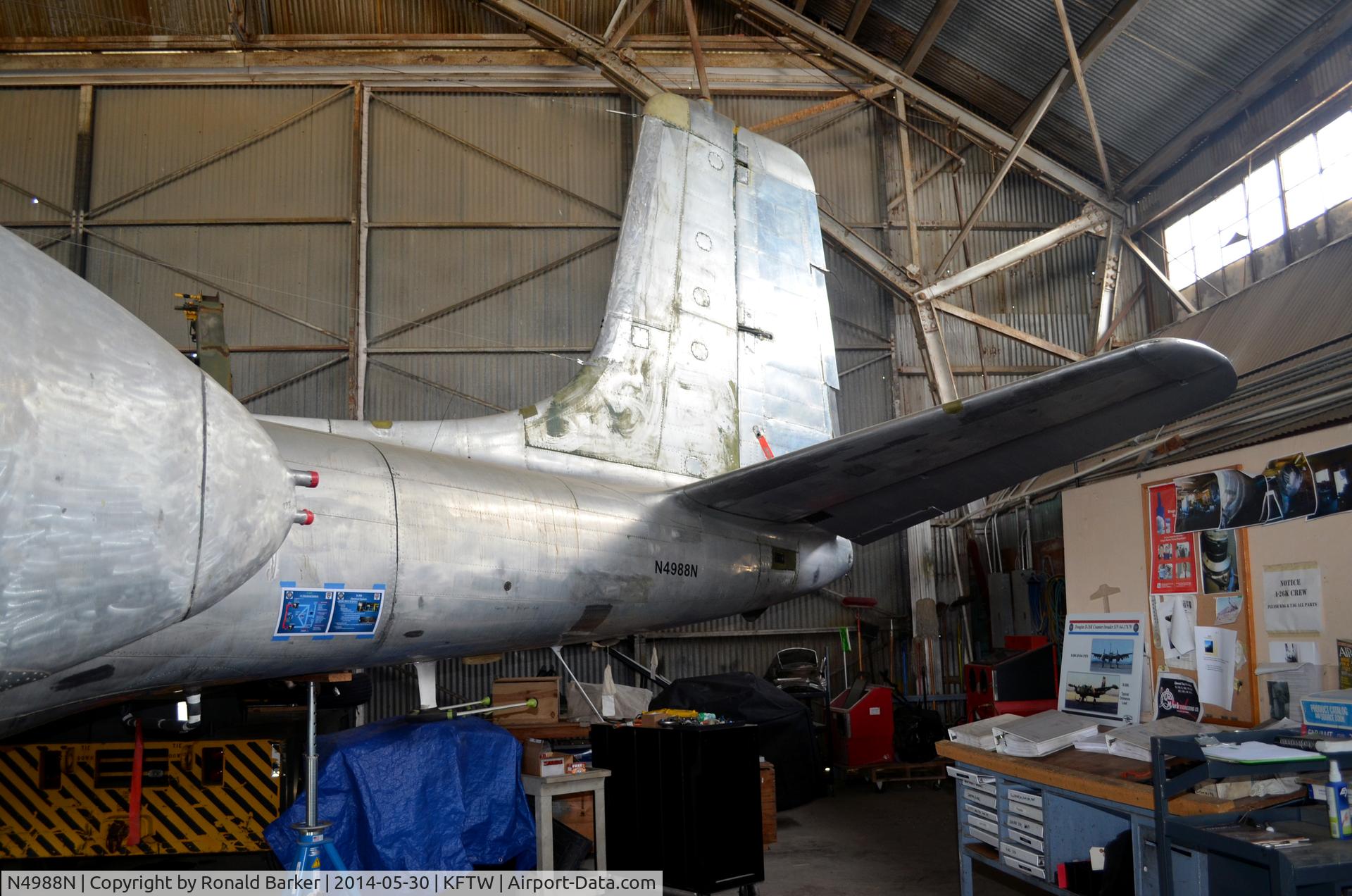 N4988N, 1964 Douglas-On Mark B-26K Counter Invader C/N 27477 (was 44-34198), Vintage Flight Museum