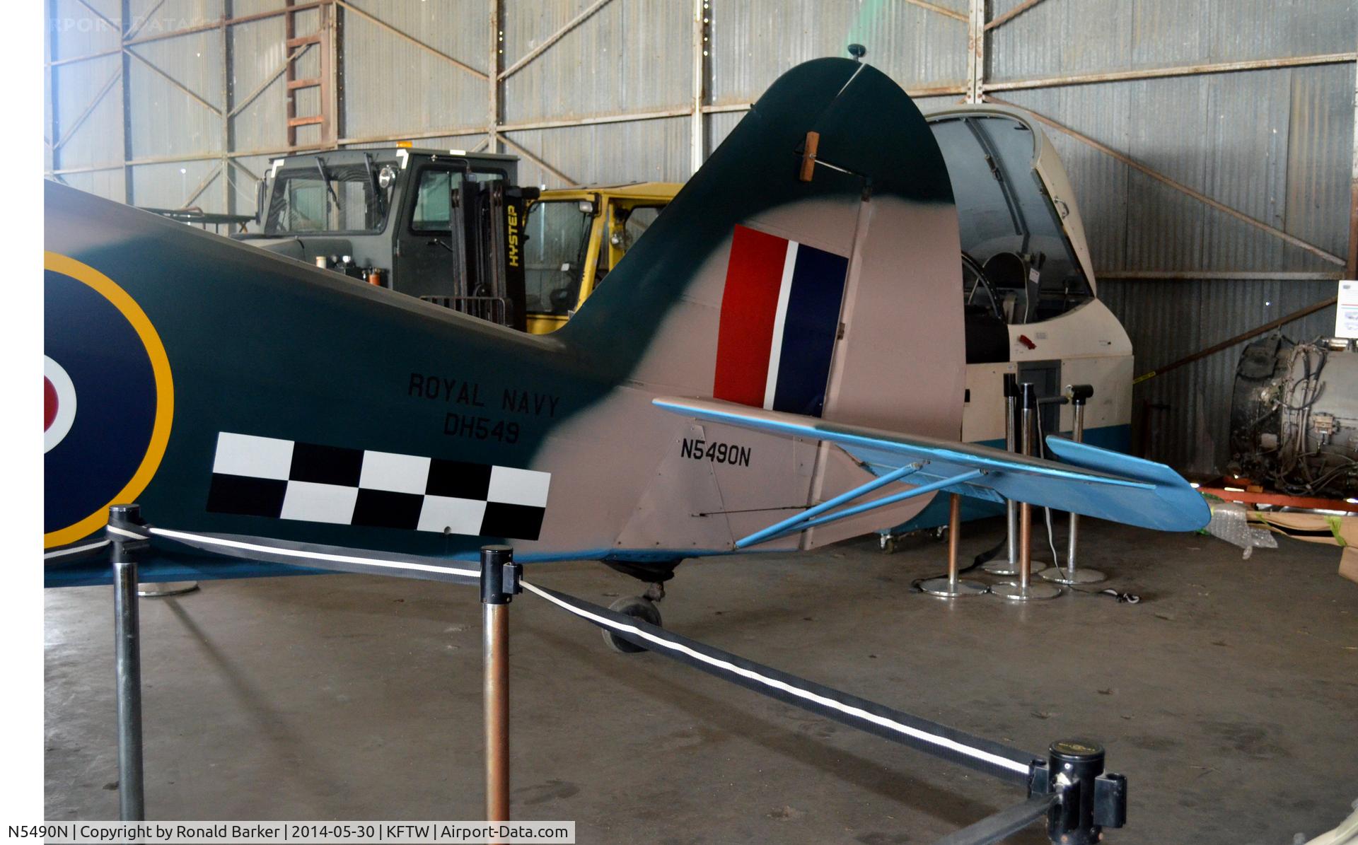 N5490N, 1944 Stinson V77 Reliant C/N 77-473, Vintage Flight Museum