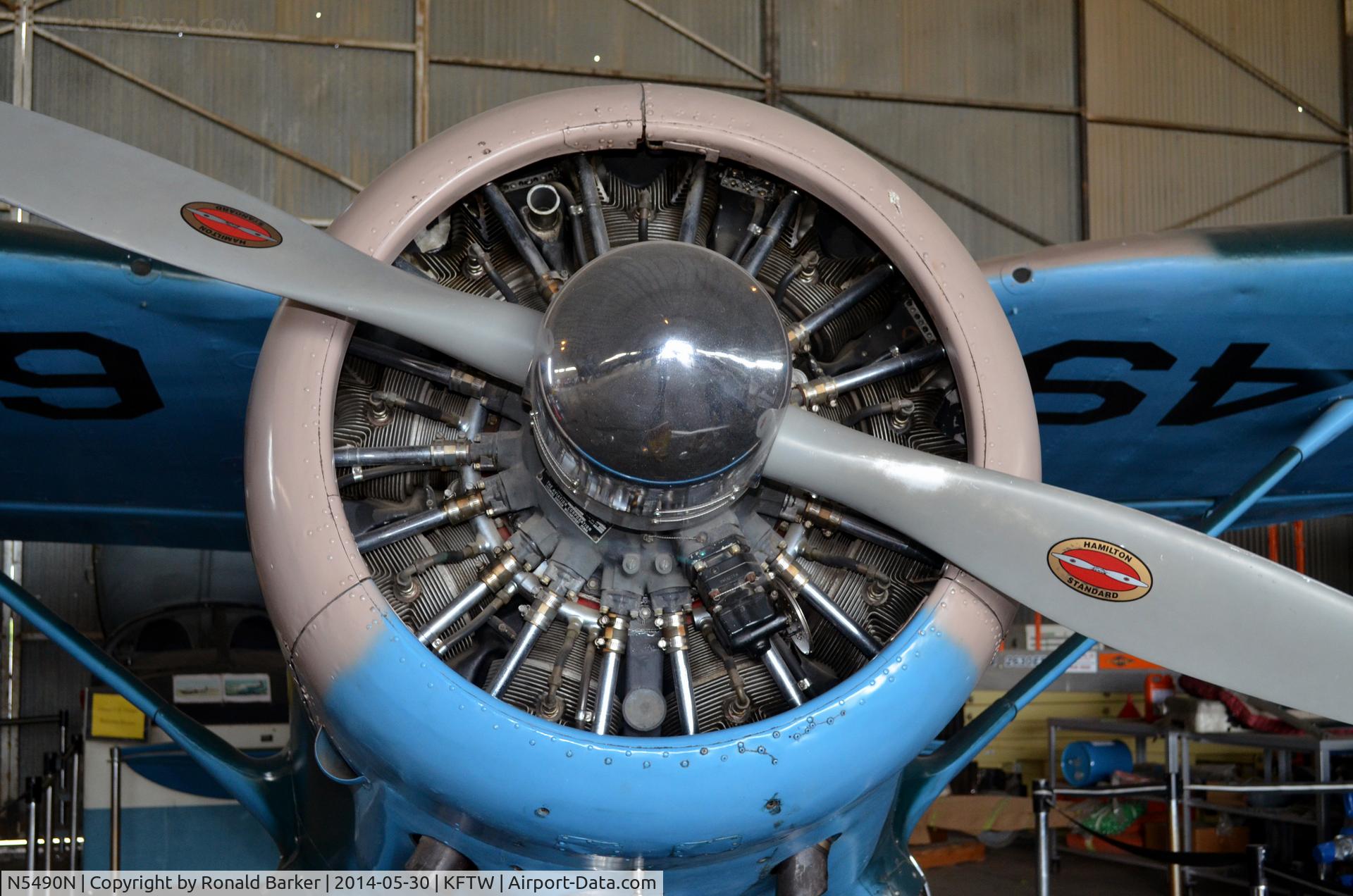 N5490N, 1944 Stinson V77 Reliant C/N 77-473, Vintage Flying Museum