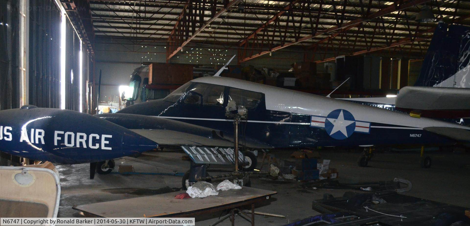 N6747, 1958 Cessna U-3A Blue Canoe (310A) C/N 38106, Vintage Flying Museum