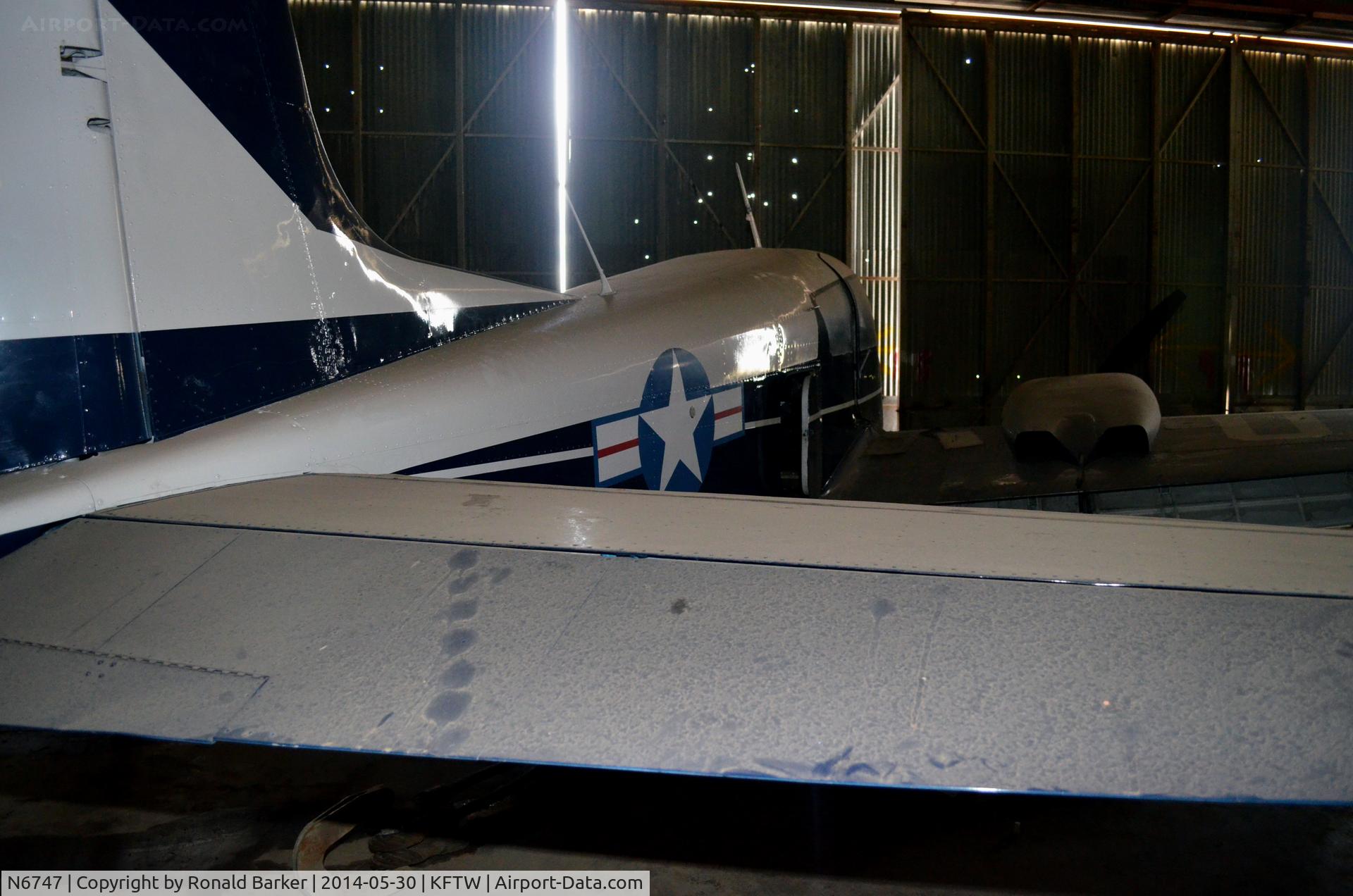 N6747, 1958 Cessna U-3A Blue Canoe (310A) C/N 38106, Vintage Flying Museum