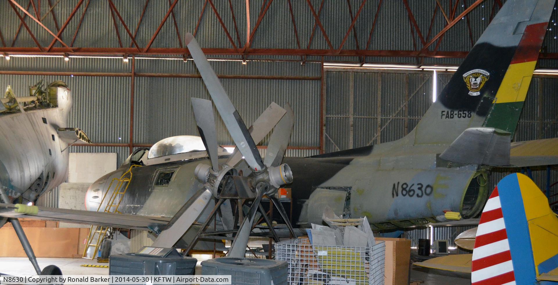 N8630, North American F-86F Sabre C/N 191-385 (52-4689), FAB-658 at Vintage Flying Museum