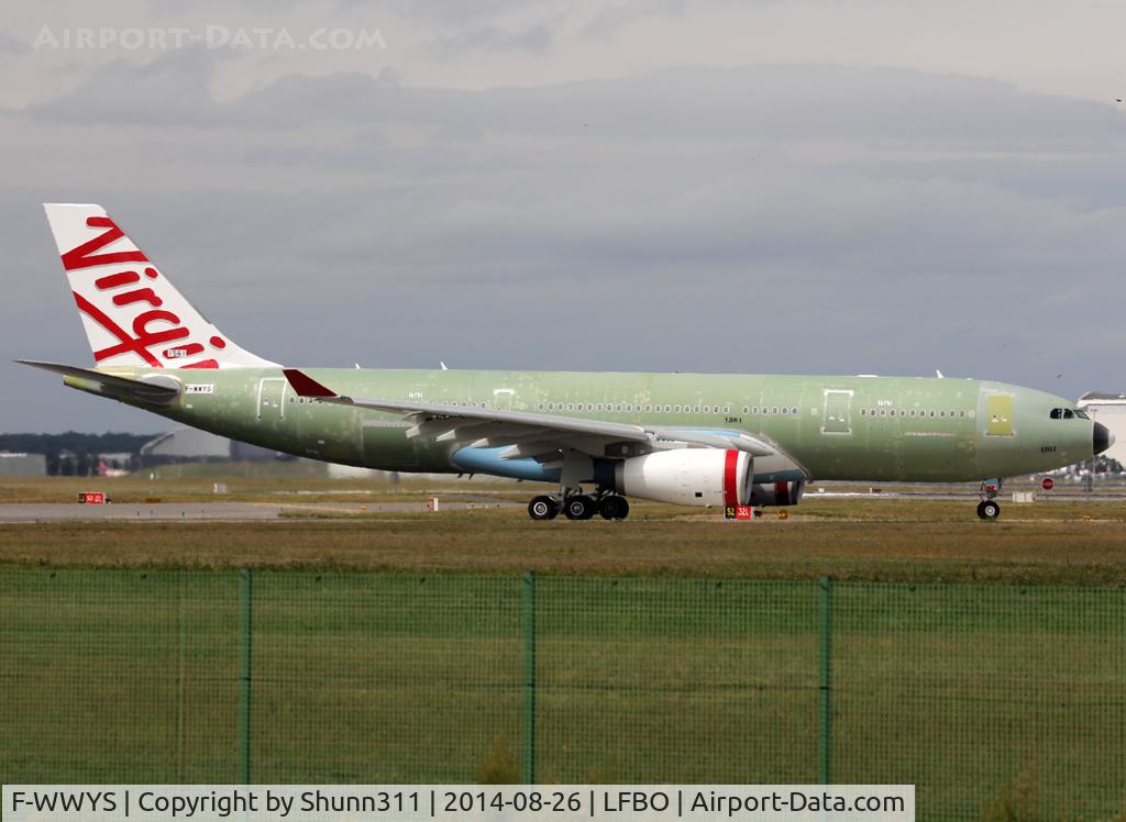 F-WWYS, 2014 Airbus A330-243 C/N 1561, C/n 1561 - For Virgin Australia