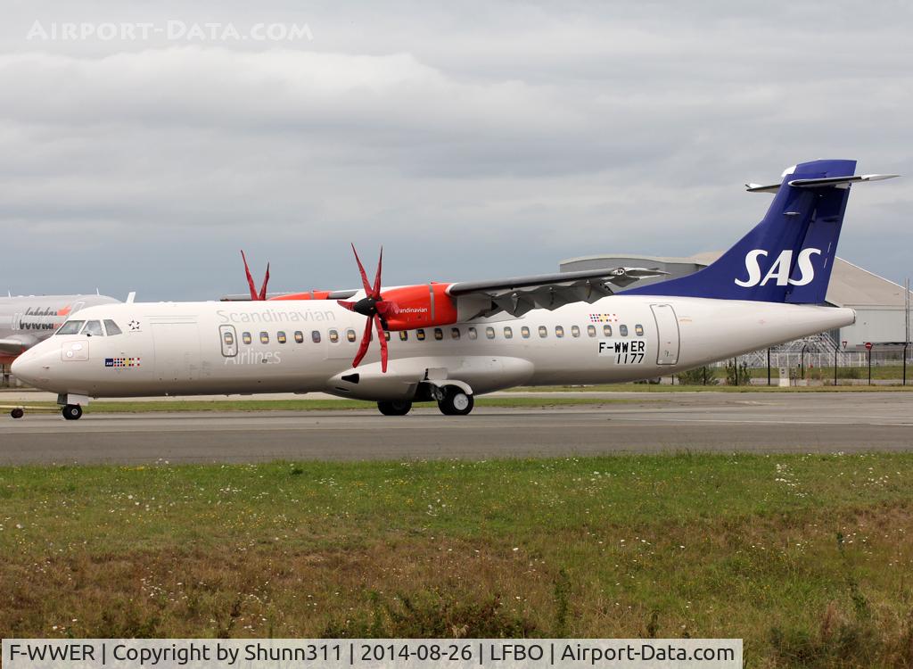 F-WWER, 2014 ATR 72-600 (72-212A) C/N 1177, C/n 1177 - To be OY-JZH