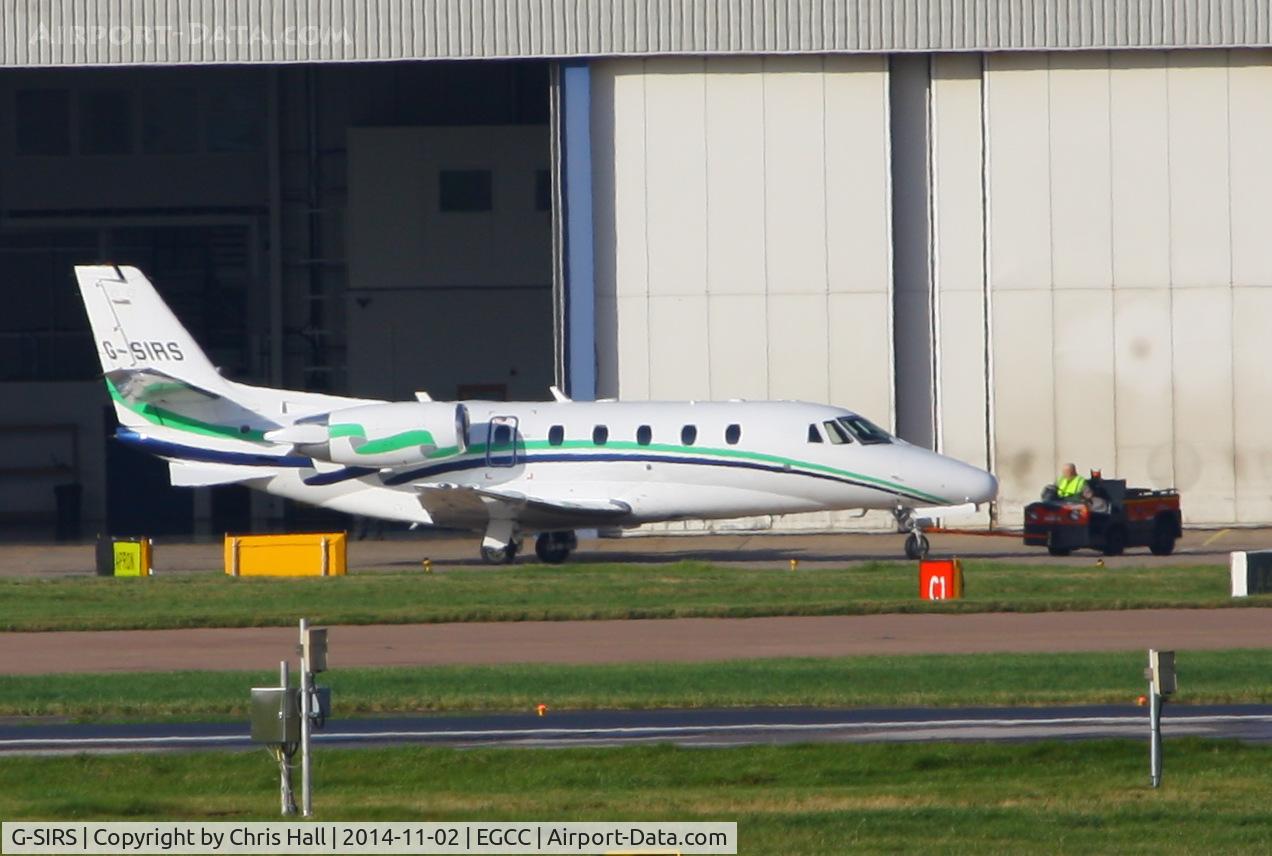 G-SIRS, 2001 Cessna 560XL Citation Excel C/N 560-5185, Amsair