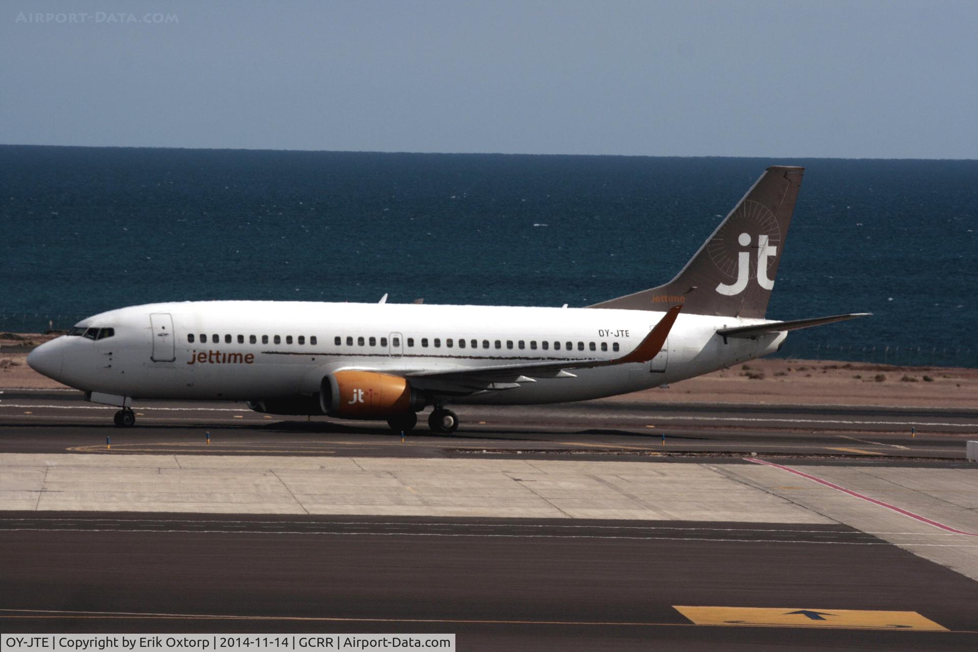 OY-JTE, 1995 Boeing 737-3L9 C/N 27834, OY-JTE in ACE