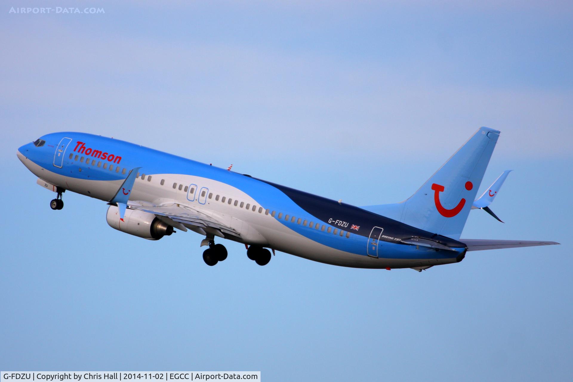 G-FDZU, 2011 Boeing 737-8K5 C/N 37253, Thomson