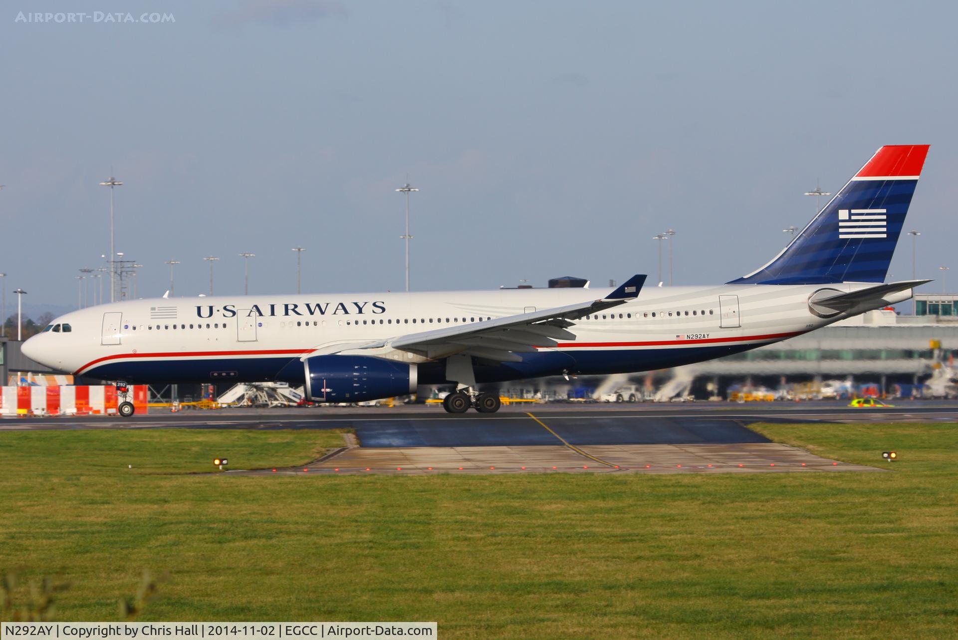 N292AY, 2014 Airbus A330-243 C/N 1512, US Airways