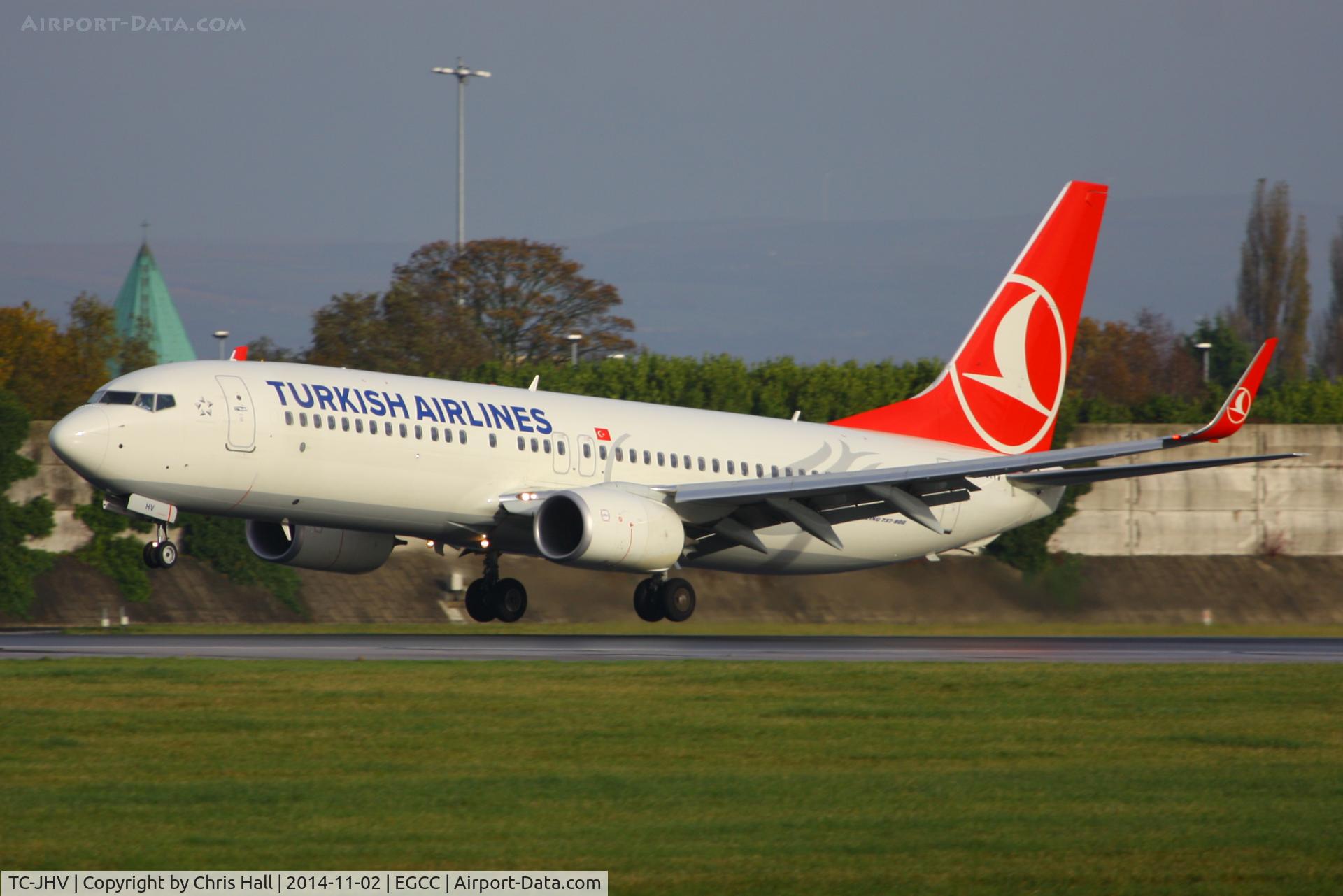 TC-JHV, 2014 Boeing 737-8F2 C/N 40992, Turkish Airlines