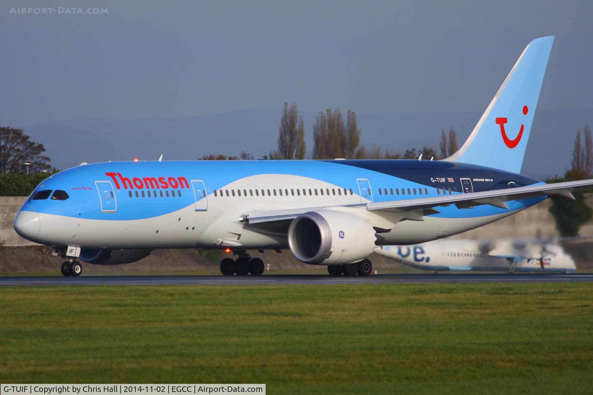 G-TUIF, 2014 Boeing 787-8 Dreamliner C/N 36428, Thomson