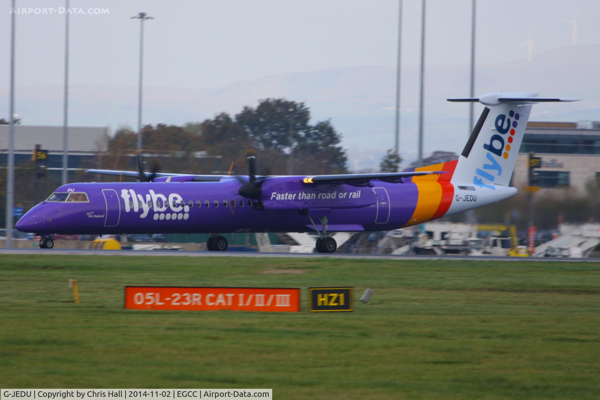 G-JEDU, 2004 De Havilland Canada DHC-8-402Q Dash 8 C/N 4089, flybe