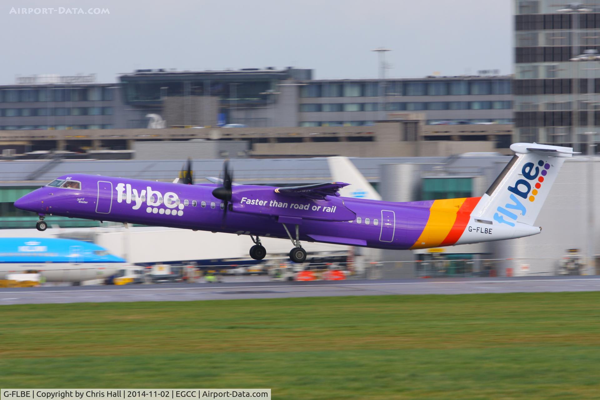 G-FLBE, 2009 De Havilland Canada DHC-8-402Q Dash 8 C/N 4261, flybe