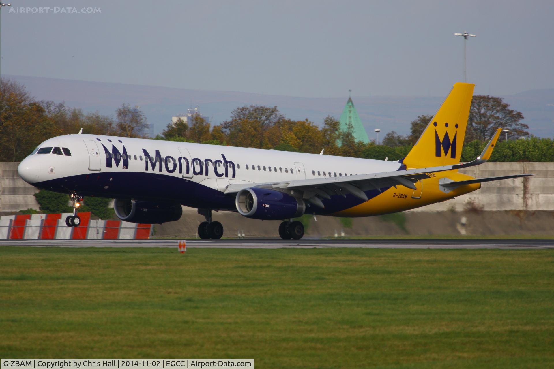 G-ZBAM, 2014 Airbus A321-231 C/N 6059, Monarch