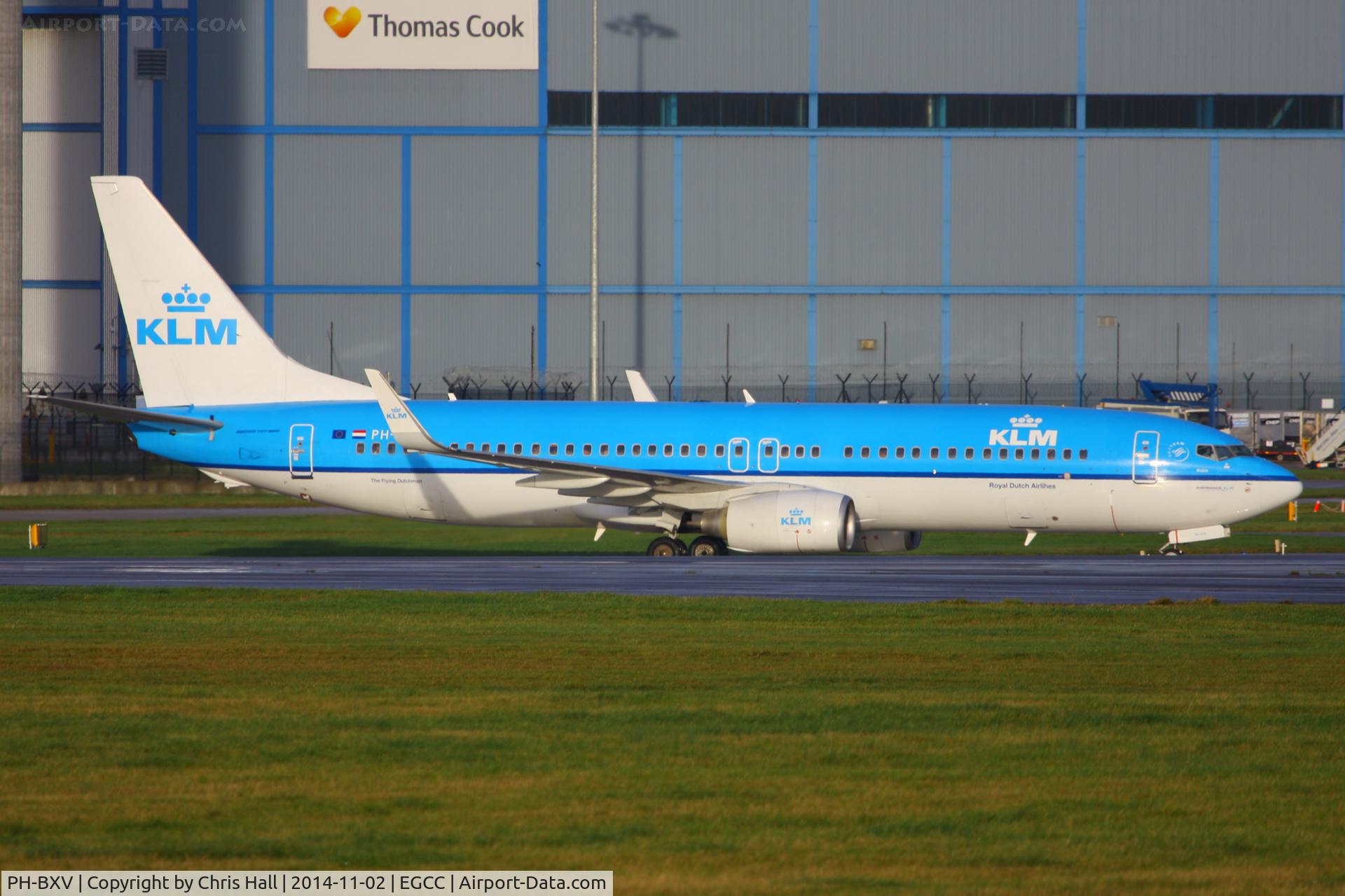 PH-BXV, 2007 Boeing 737-8K2 C/N 30370, KLM Royal Dutch Airlines
