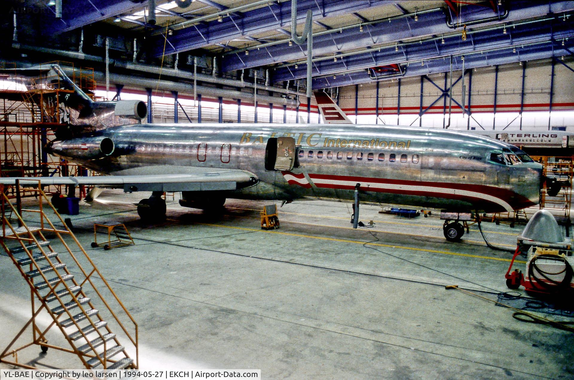 YL-BAE, 1965 Boeing 727-23 C/N 18900, Copenhagen HG 243 27.5.94