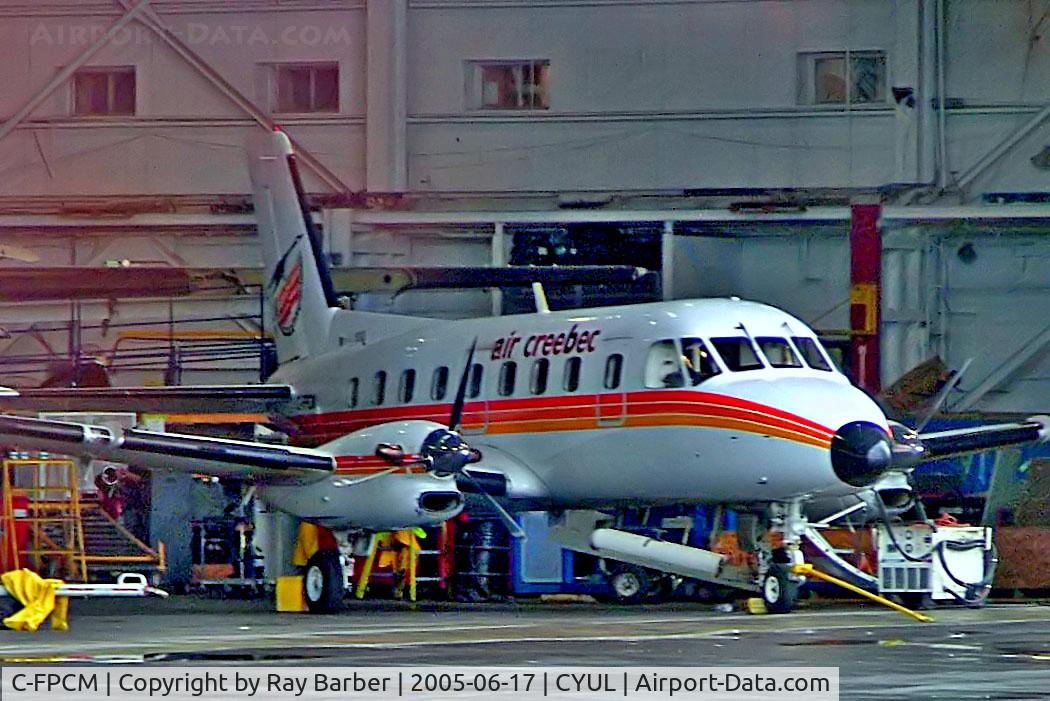 C-FPCM, 1981 Embraer EMB-110P1 Bandeirante C/N 110340, Embraer Emb-110P1 Bandeirante [110340] (Air Creebec) Montreal-Dorval~C 17/06/2005