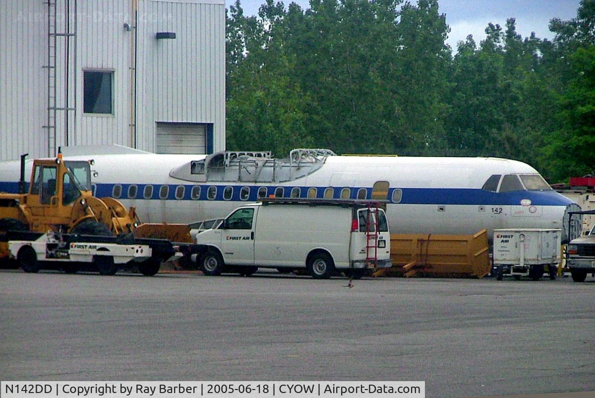 N142DD, 1987 ATR 42-300 C/N 040, Aerospatiale ATR-42-312 [040] (Ex American Eagle) Ottawa-Macdonald Cartier International~C 18/06/2005. Stored for spares use now cancelled.