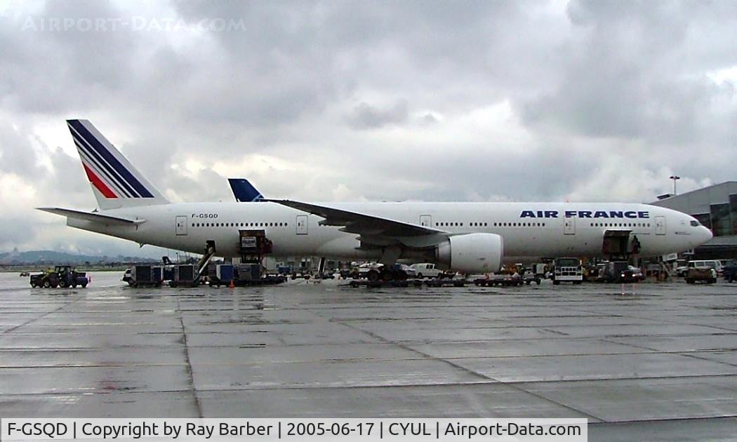 F-GSQD, 2004 Boeing 777-328/ER C/N 32726, Boeing 777-328ER [32726] (Air France) Montreal-Dorval~C 17/06/2005
