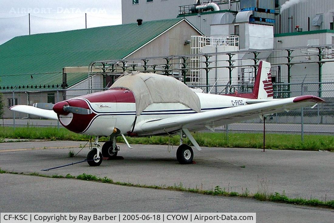 CF-KSC, 1949 Ryan Navion A C/N NAV-4-1886, Ryan Navion A/B [NAV-4-1886] Ottawa-Macdonald Cartier International~C 18/06/2005. Marked C-FKSC never registered as such by the CCAR.