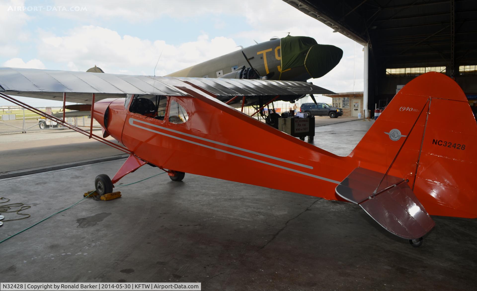 N32428, 1940 Porterfield CP-65 C/N 858, Vintage Flying Museum