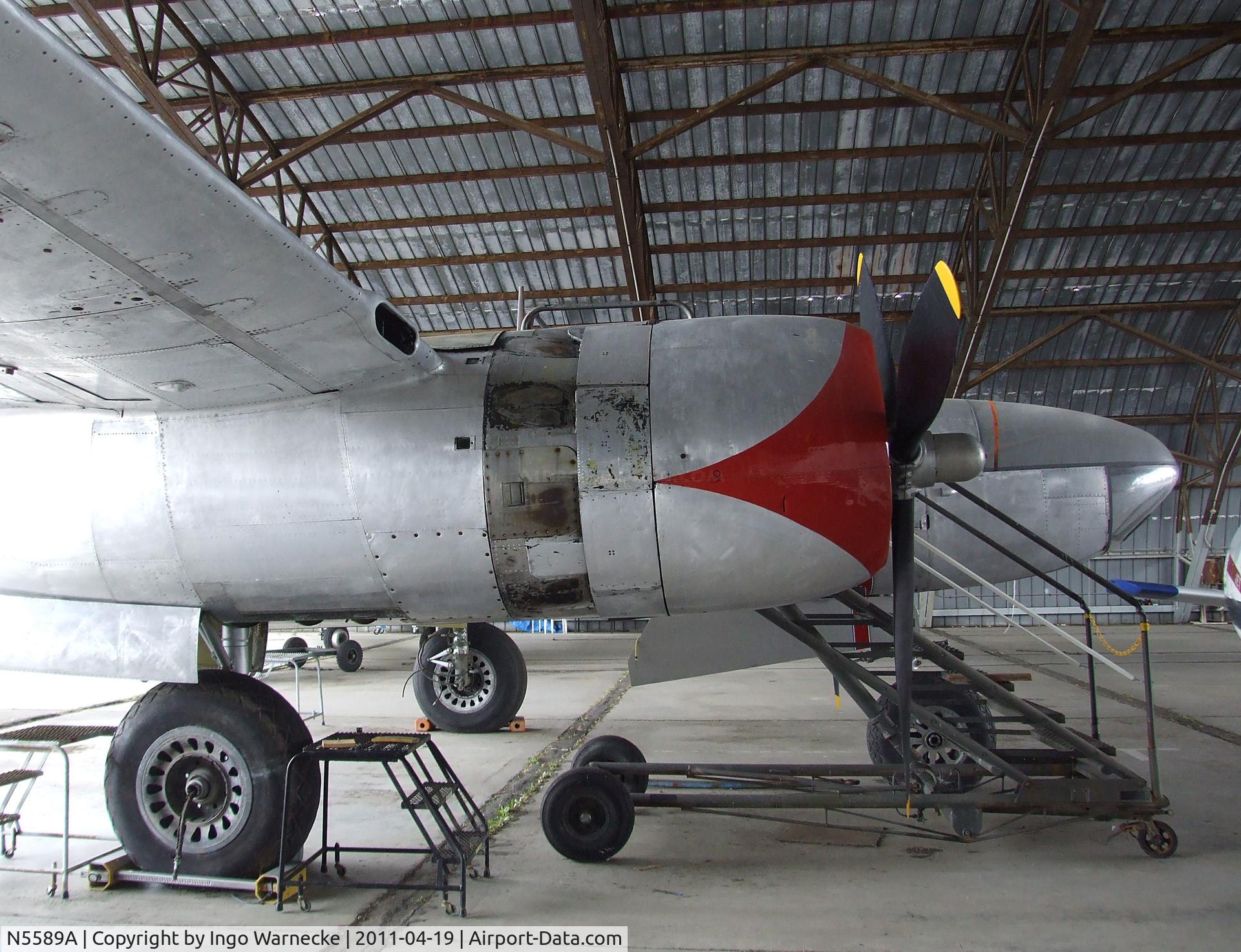 N5589A, 1941 Douglas B-26C Invader C/N 7016, Douglas A-26B Invader at the Pacific Coast Air Museum, Santa Rosa CA