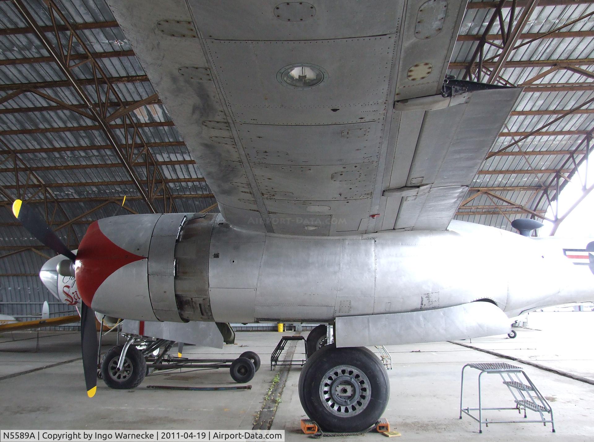 N5589A, 1941 Douglas B-26C Invader C/N 7016, Douglas A-26B Invader at the Pacific Coast Air Museum, Santa Rosa CA