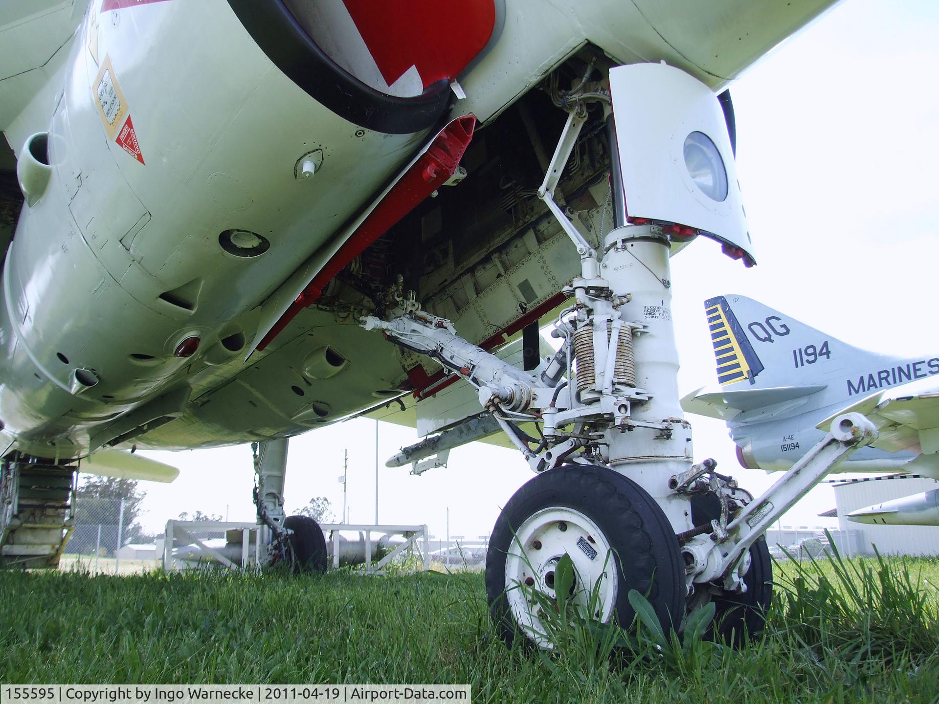 155595, Grumman A-6E Intruder C/N I-321, Grumman A-6E Intruder at the Pacific Coast Air Museum, Santa Rosa CA