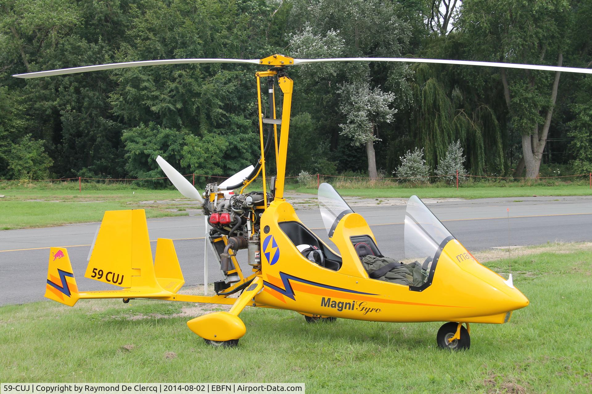59-CUJ, Magni Gyro M-16 Tandem Trainer C/N Not found 59-CUJ, Visitor at the Koksijde Fly-in.
