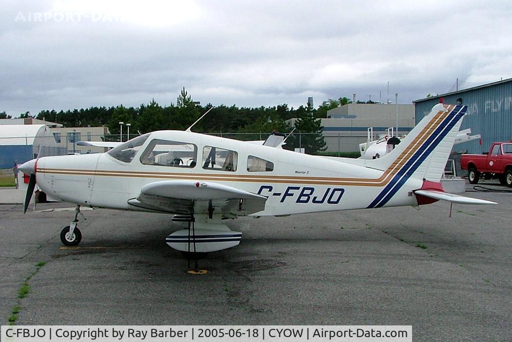 C-FBJO, 1979 Piper PA-28-161 C/N 28-7916067, Piper PA-28-161 Warrior II [28-7916067] Ottawa-Macdonald Cartier International~C 18/06/2005