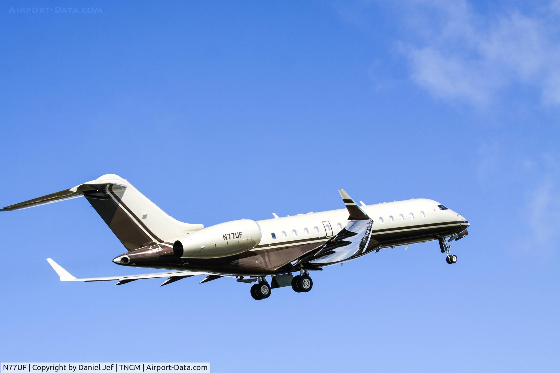 N77UF, 2008 Bombardier BD-700-1A10 Global Express C/N 9284, N77UF