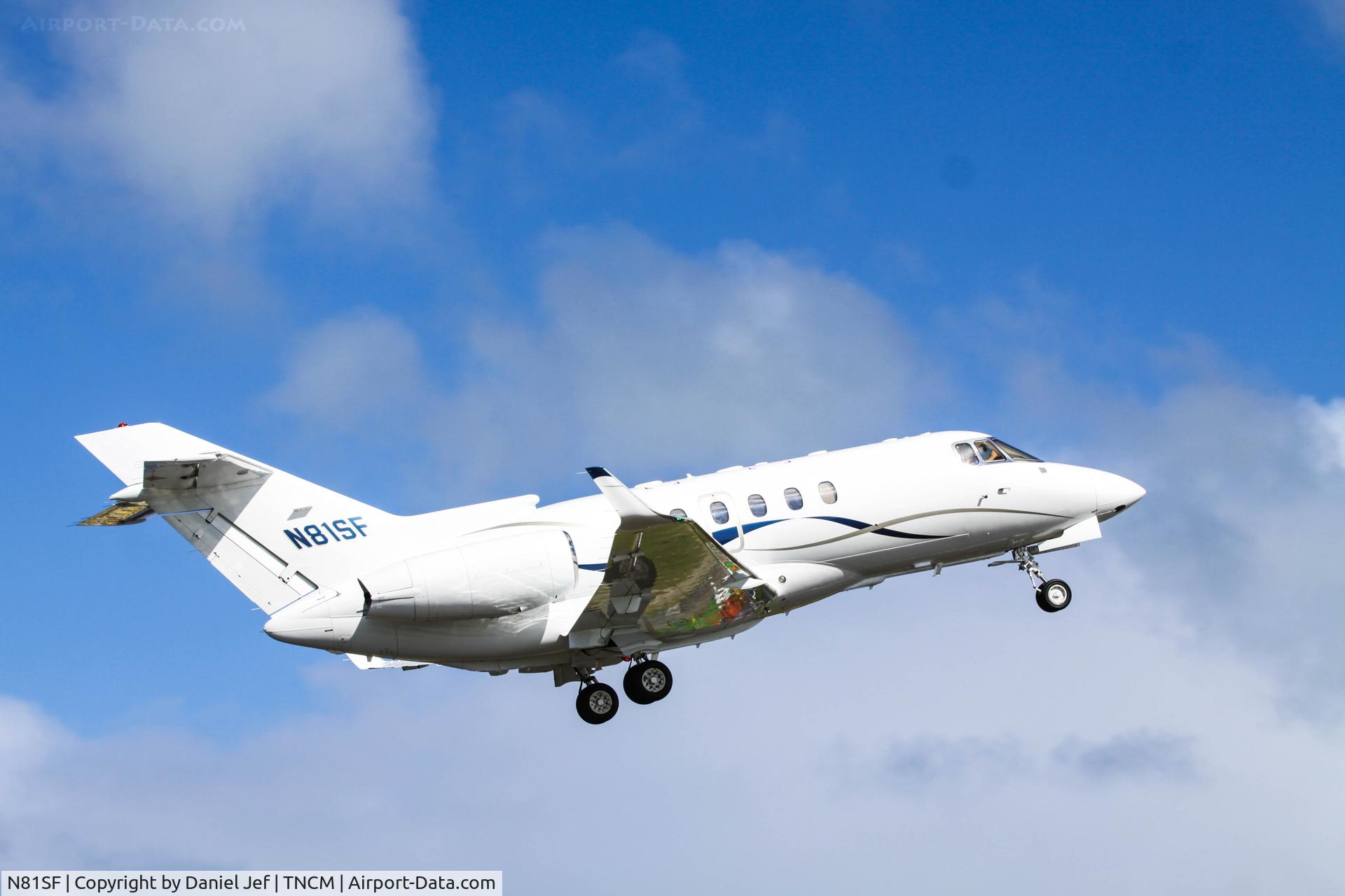 N81SF, 2001 Raytheon Hawker 800XP C/N 258531, N81SF