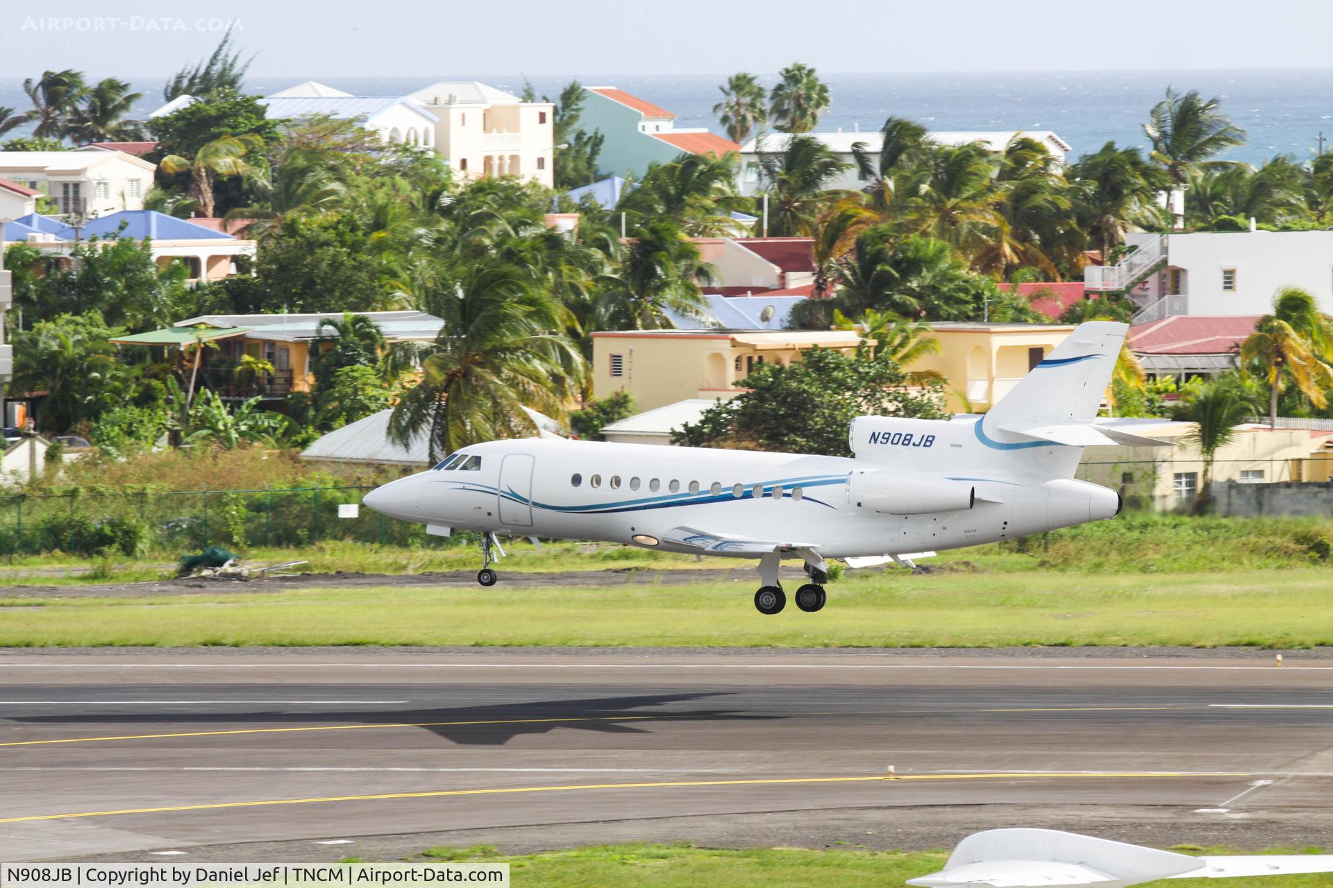 N908JB, 1992 Dassault Falcon 900 C/N 112, N908JB