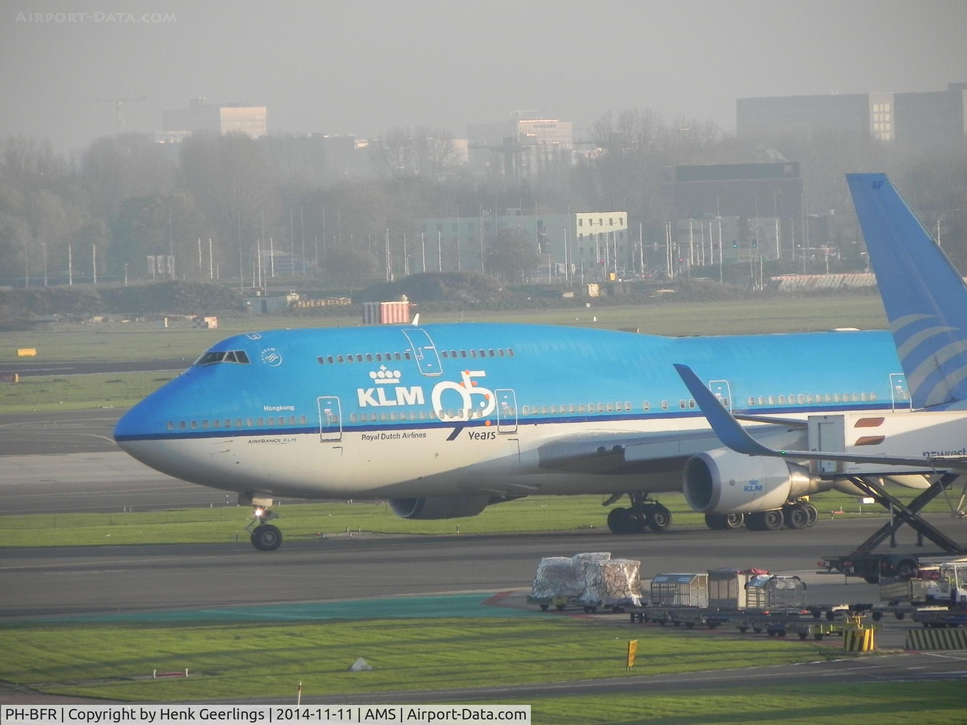 PH-BFR, 1994 Boeing 747-406BC C/N 27202, Spcl logo KLM 95 years