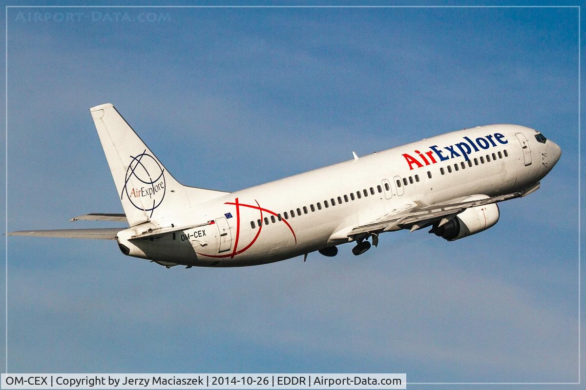 OM-CEX, 1991 Boeing 737-436 C/N 25839, Boeing 737-436