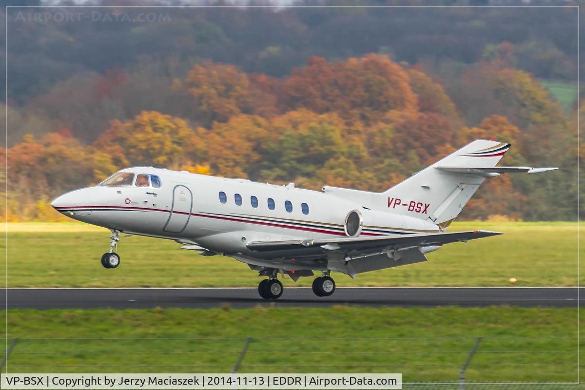 VP-BSX, 2009 Hawker Beechcraft 750 C/N HB-34, Raytheon Hawker 750