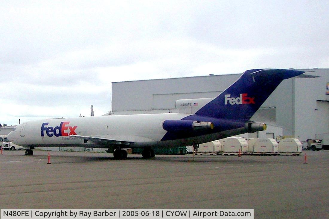 N480FE, 1978 Boeing 727-227F C/N 21462, Boeing 727-227F [21462] (Fedex) Ottawa-Macdonald Cartier International~C 18/06/2005