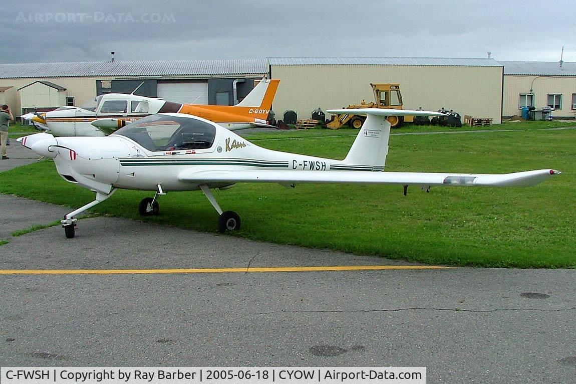 C-FWSH, 1995 Diamond DA-20A-1 Katana C/N 10079, Diamond DA.20-A1 Katana [10079] Ottawa-Macdonald Cartier International~C 18/06/2005