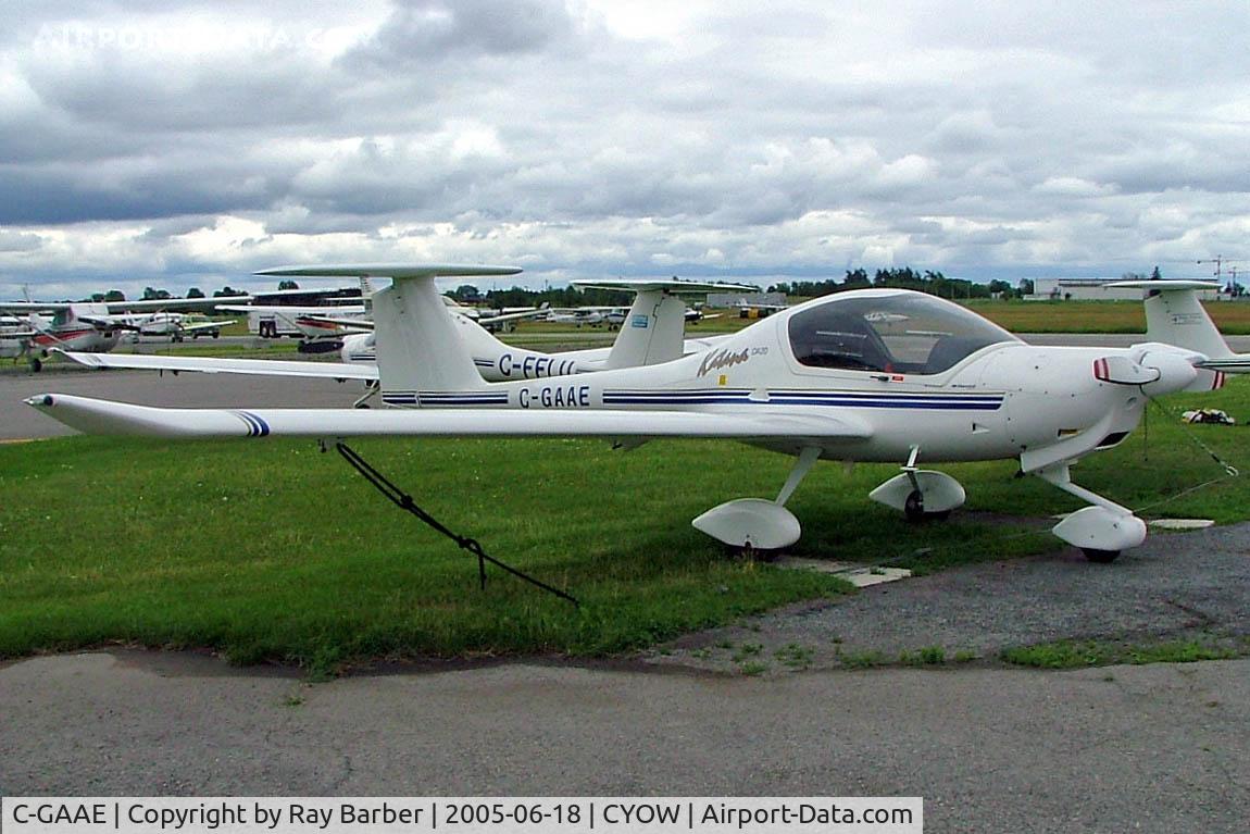 C-GAAE, 1997 Diamond DA-20A-1 Katana C/N 10286, Diamond DA.20-A1 Katana [10286] Ottawa-Macdonald Cartier International~C 18/06/2005