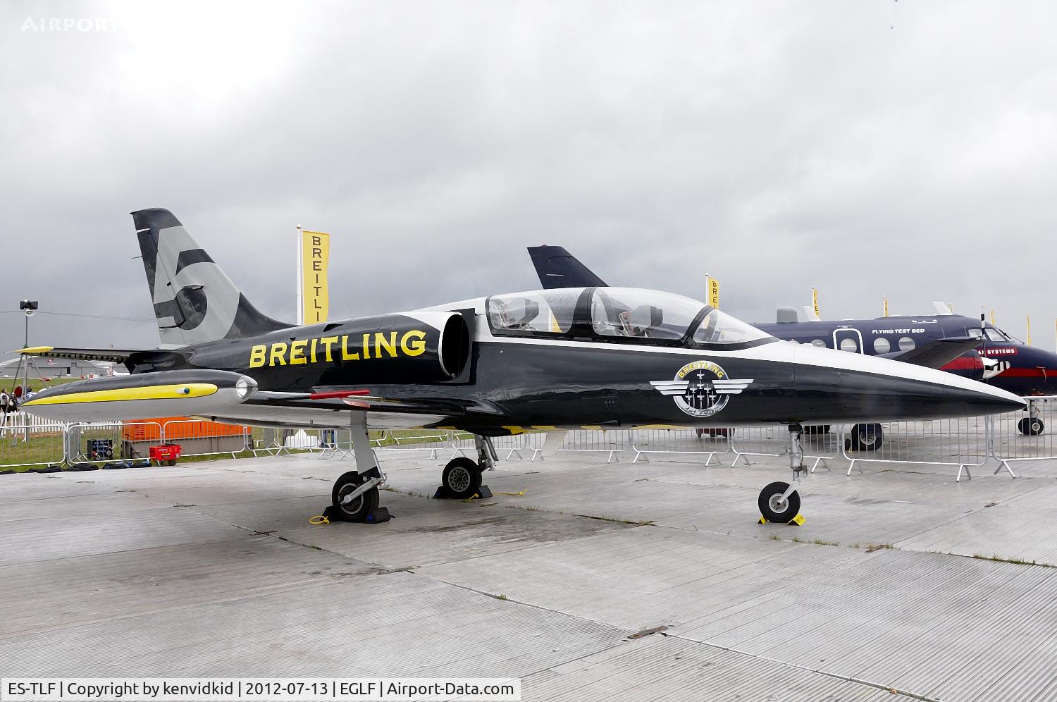 ES-TLF, Aero L-39C Albatros C/N 132114, On static display at FIA 2014.