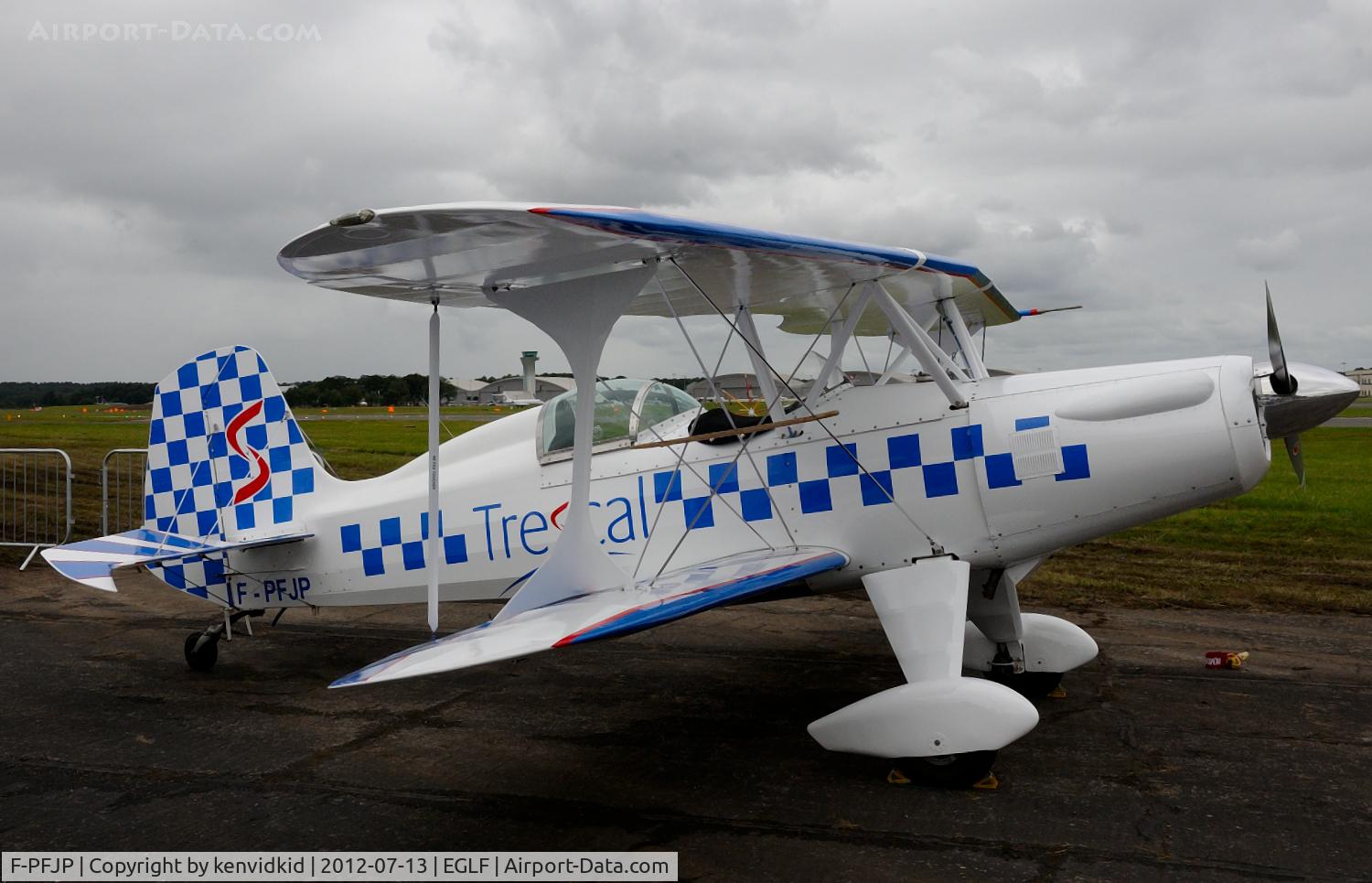 F-PFJP, Stolp SA-300 Starduster Too C/N 265, On static display at FIA 2012 prior to it's slot in the flying display.