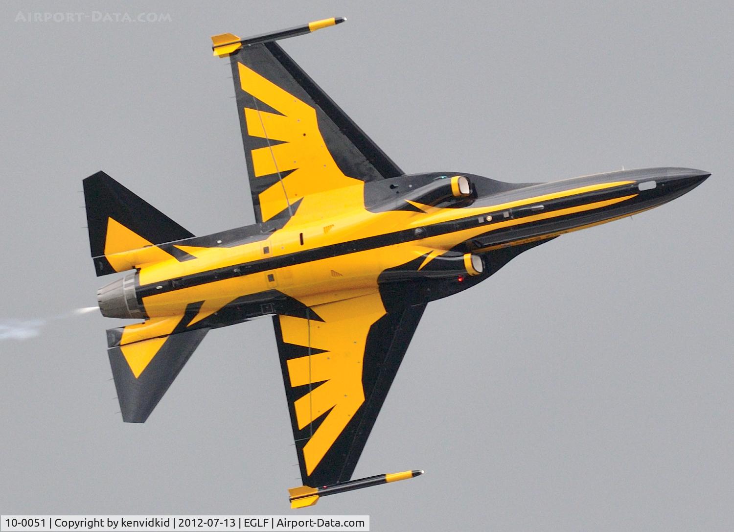 10-0051, 2010 Korean Aerospace Industries T-50B Golden Eagle C/N KA-051, In the flying display at FIA 2014.